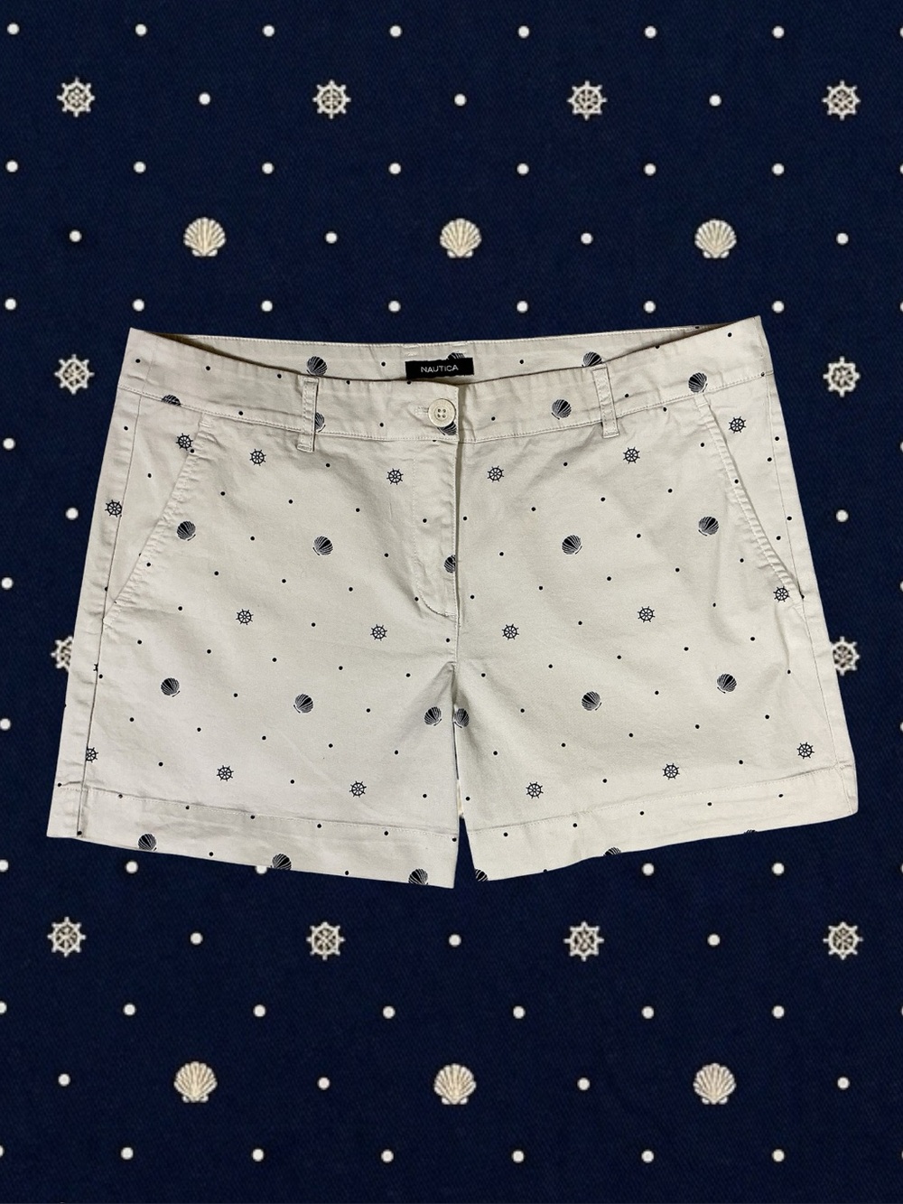Nautica Classic Preppy Nautical Coastal Grandma Quiet Luxury Old Money Shorts 12